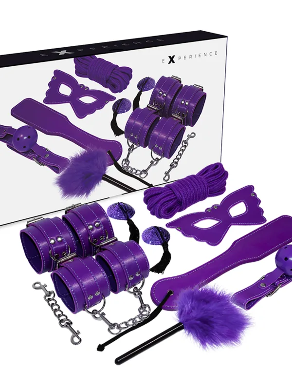 Experience - BDSM fetish komplekt lilla sari