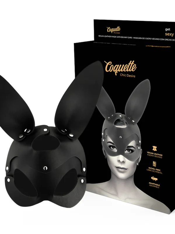 Coquette Chic Desire - Vegannahast mask jänesekõrvadega