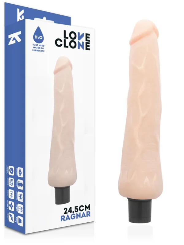 LoveClone - Ragnar isemääriv massaažiseade 24.5 cm Ø 3.5 cm