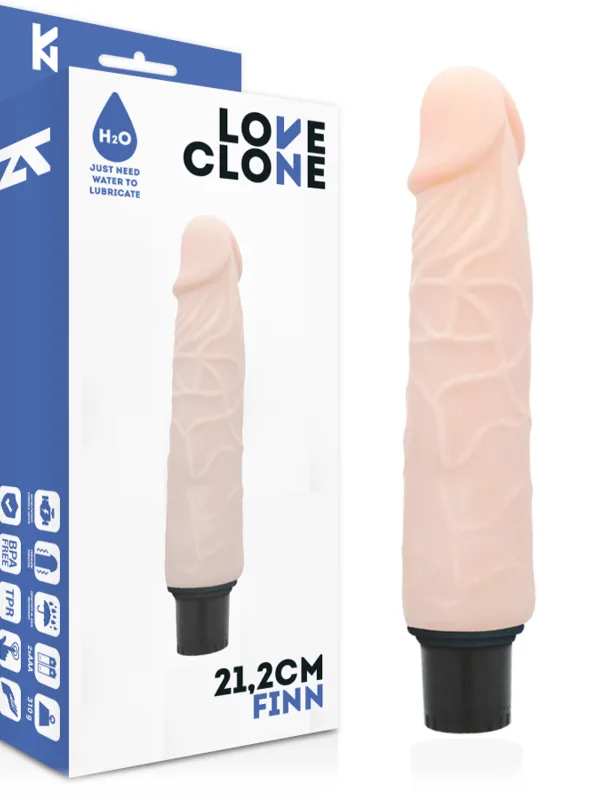 LoveClone - Finn isemääriv massaažiseade 21.2 cm Ø 3.8 cm