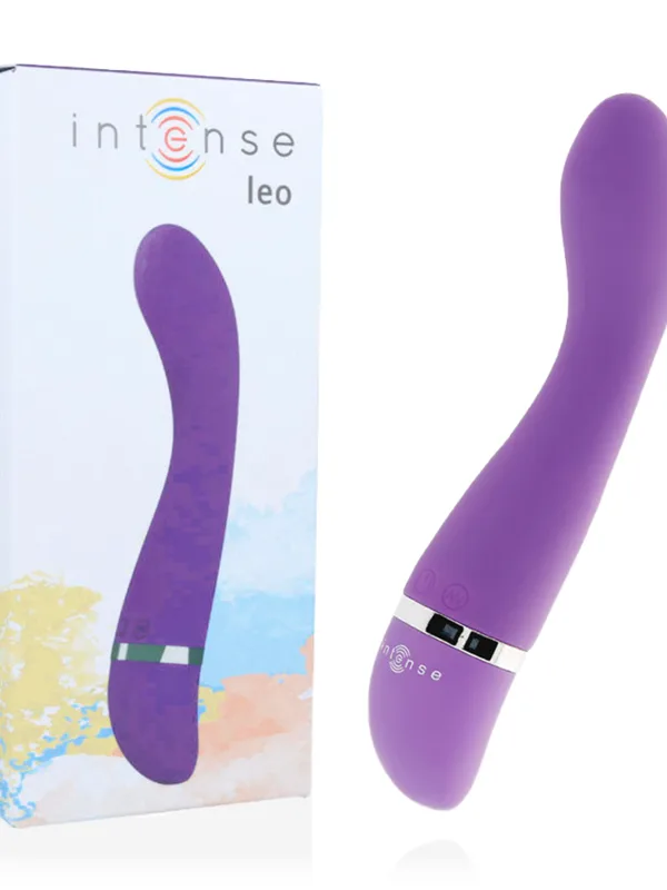Intense - Leo massaažiseade lilla Silicon Luxe