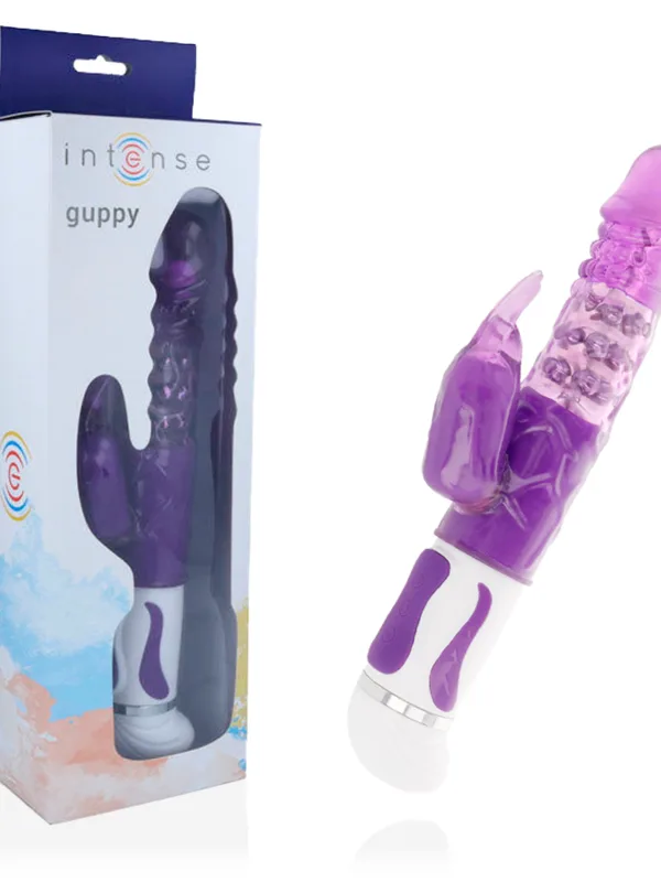 Intense - Guppy lilla pöörlev massaažiseade