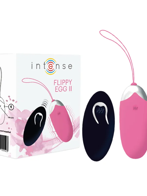 Intense - Flippy II vibreeriv muna puldiga roosa