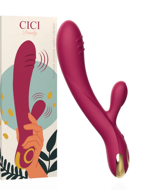 Cici Beauty - Premium silikoon rabbit-massaažiseade