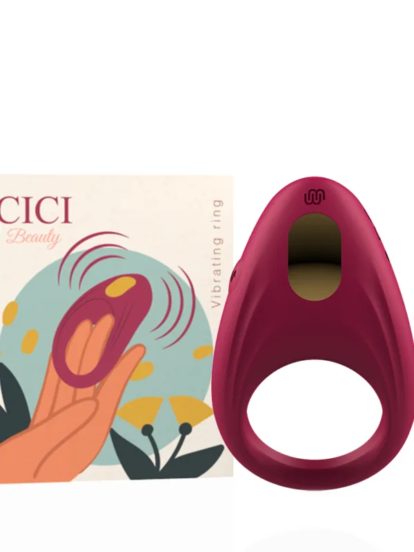 Cici Beauty - Premium silikoonist vibreeriv rõngas