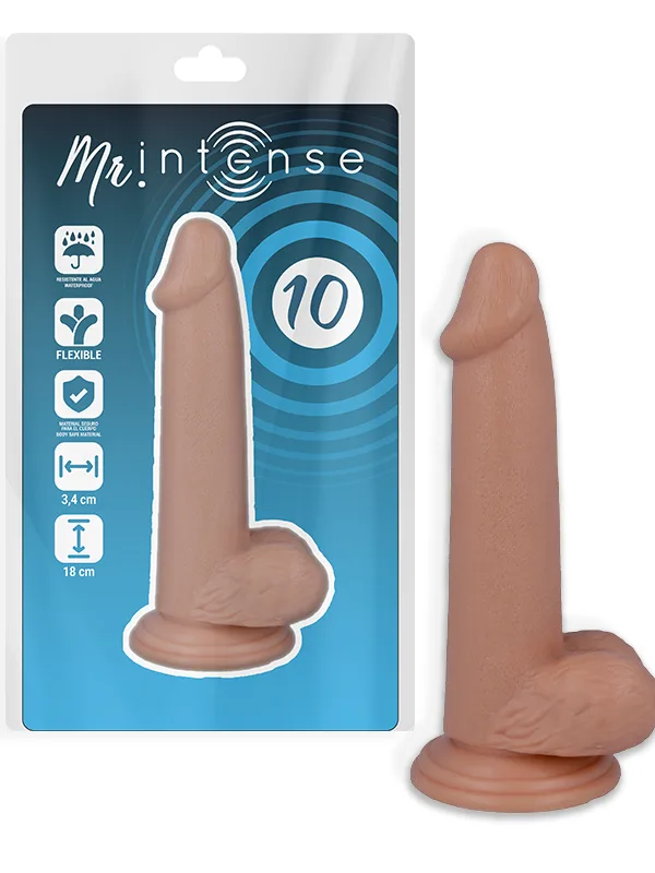 Mr Intense - Realistlik peenis 18 cm Ø 3.4 cm