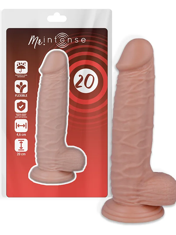 Mr Intense - Realistlik peenis 20 cm Ø 4.6 cm