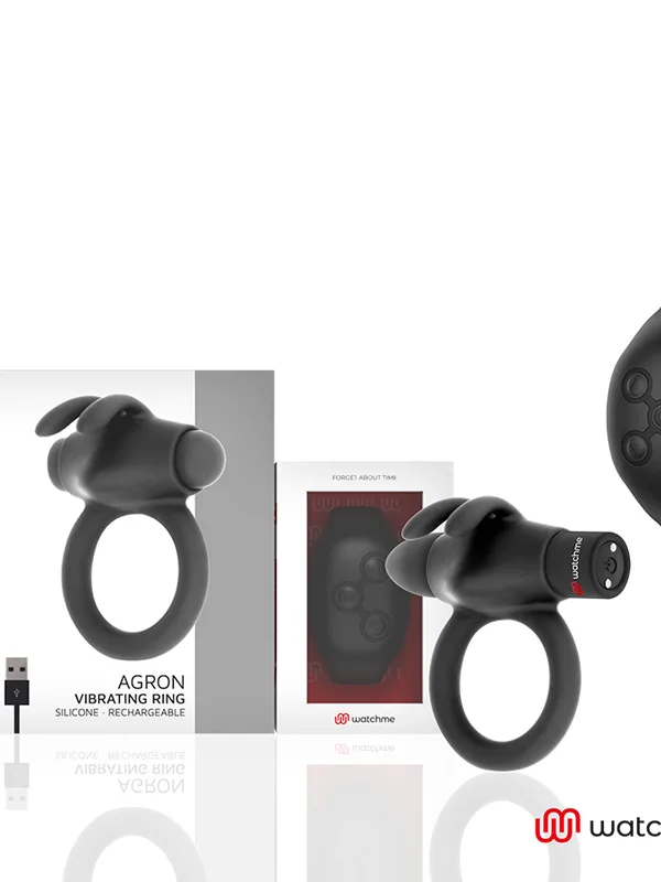 Must&Silver - Agron kaugjuhtimispuldiga cock ring WatchMe
