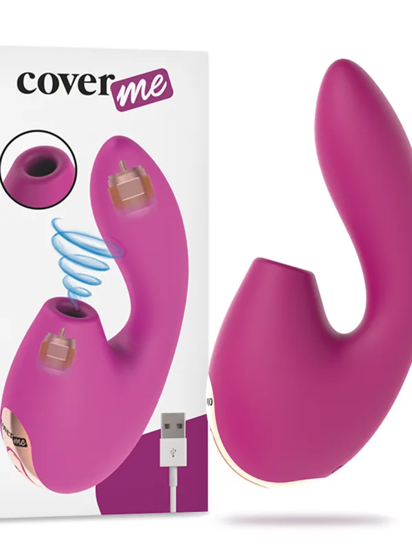 CoverMe - Kliitori imur ja võimas G-punkti massaažiseade