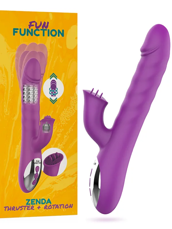 Fun Function - Zenda tõuke- ja pöörlemisfunktsiooniga massaažiseade