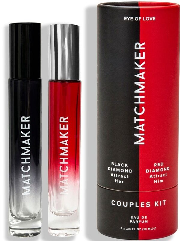 Eye Of Love - Matchmaker feromoonikomplekt paaridele Attract Her & Him 2 x 20 ml