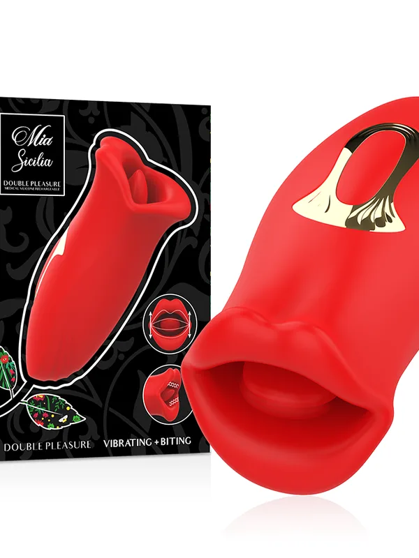 Mia - Sicilia topeltnauding vibratsioon + hammustav funktsioon