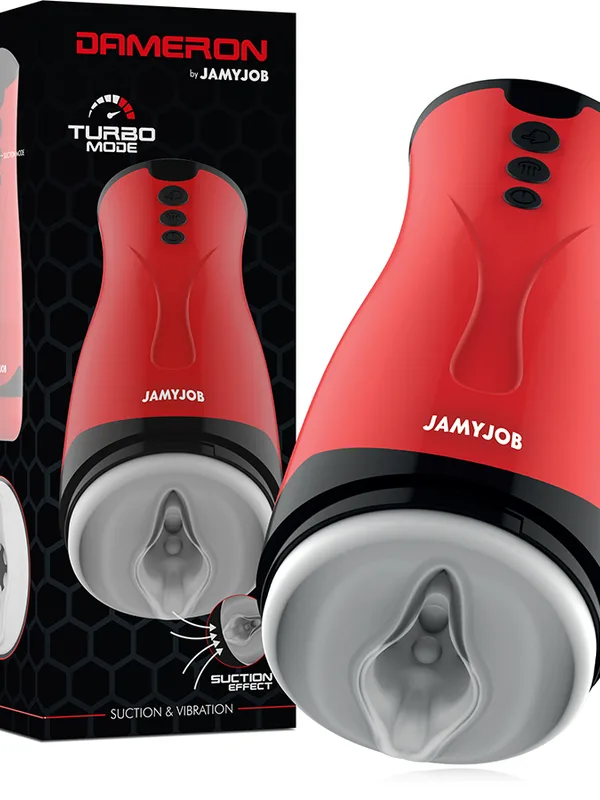 JamyJob - Dameron iminapa ja vibratsiooniga masturbaator