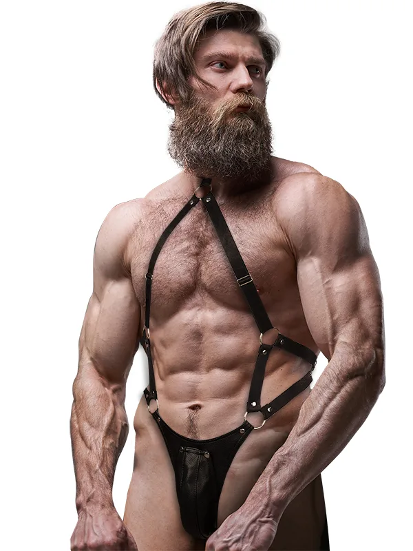 Fetish Submissive Attitude - Ökonahast jockstrap-rakmed meestele