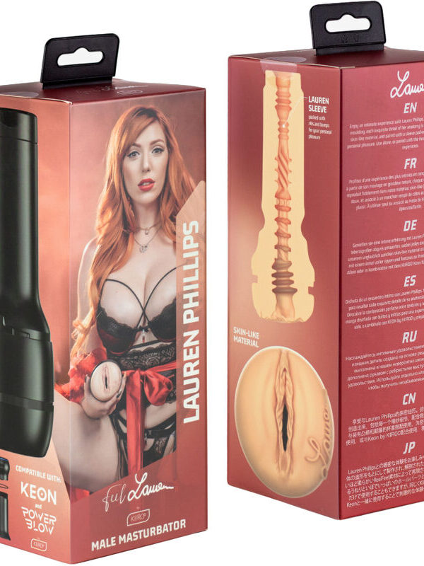 Kiiroo - Feel Lauren Phillips Stars Collection masturbaator PowerBlow ühilduvusega