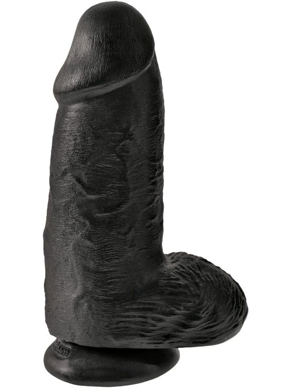 King Cock - Chubby realistlik peenis 23 cm must
