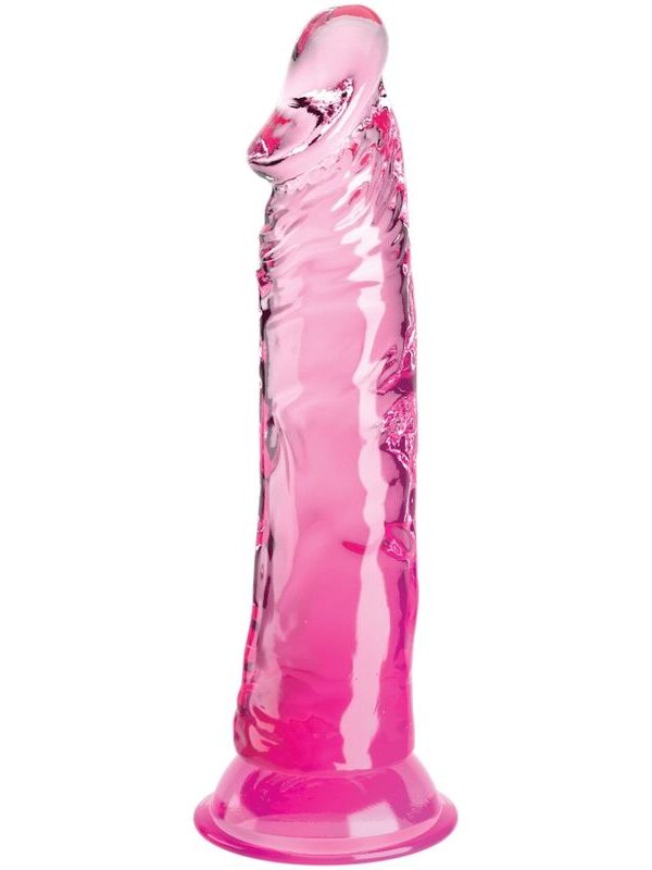King Cock - Läbipaistev realistlik peenis 19.7 cm roosa