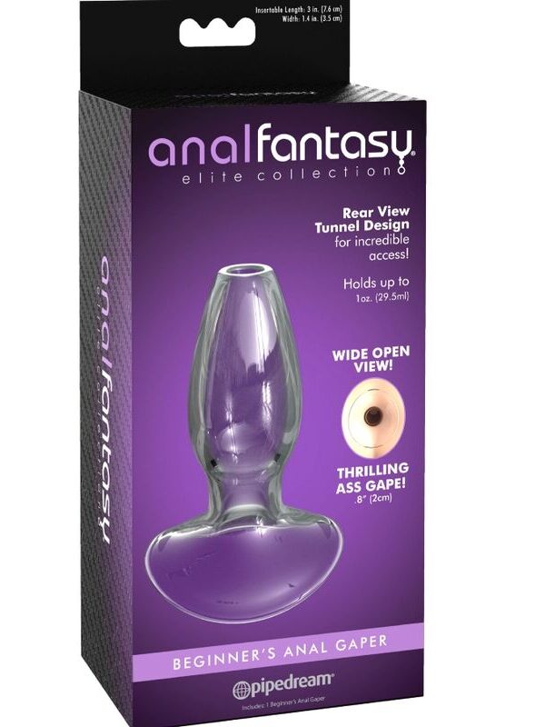 Anaalne Fantasy Elite Collection - Anaalne Gaper dilataator algajatele kristall suurus S
