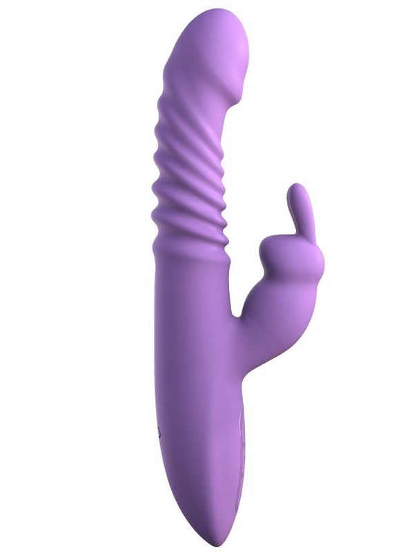 Fantasy For Her - Rabbit kliitori stimulaator soojendus-, ostsillatsiooni- ja vibratsioonifunktsiooniga violetne