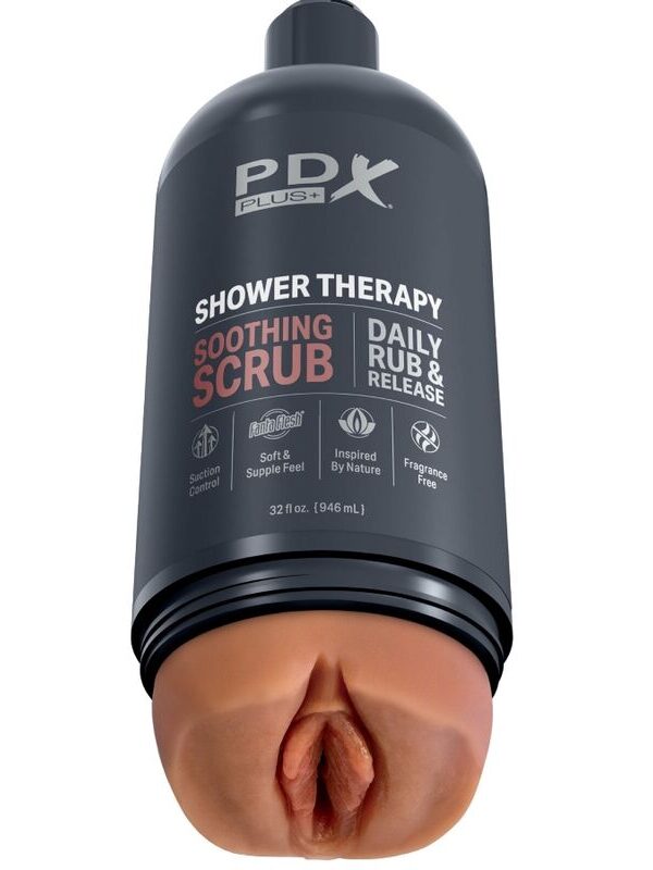 PDX Plus - Stroker masturbaator diskreetse pudelikujundusega Soothing Scrub Candy Shampoo
