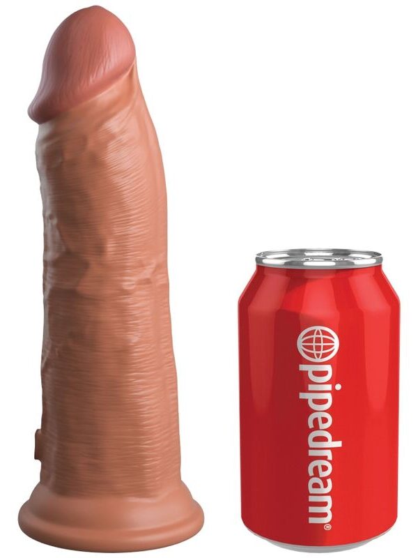 King Cock - Elite realistlik silikoonist dildo 20.3 cm caramel