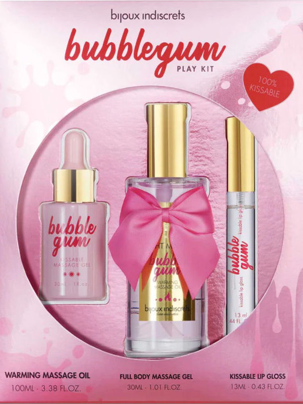 Bijoux Indiscrets - Bubblegum Play komplekt õligeeli ja huuleläikega