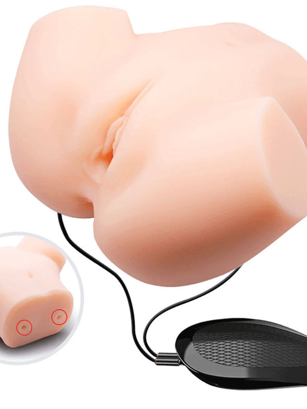 Crazy Bull - Realistlik vagina ja anus topeltvibratsiooniga