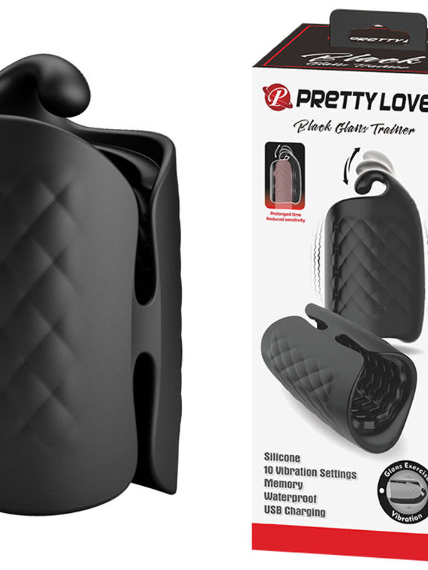 Pretty Love - Manuaalne masturbaator peenisepea laetava massaažifunktsiooniga