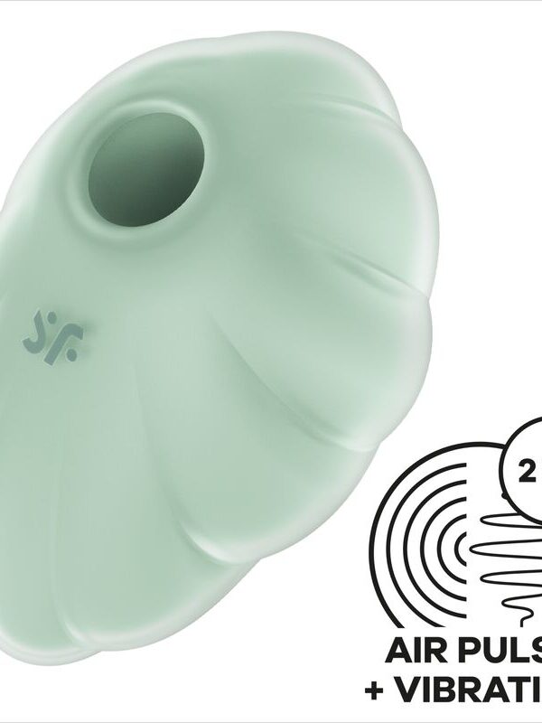 Satisfyer - Cloud Dancer roheline Air Pulse massaažiseade