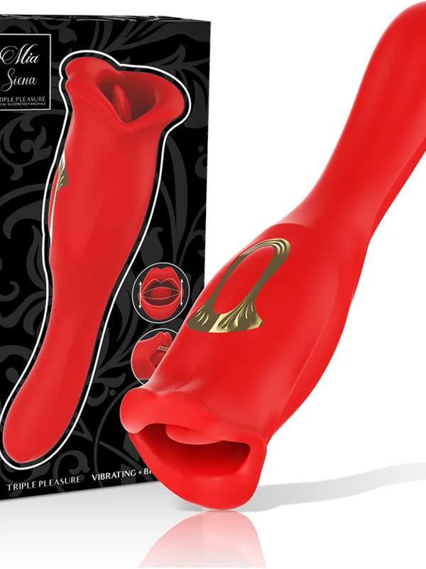 Mia - Siena triple pleasure vibratsiooni ja hammustava funktsiooniga