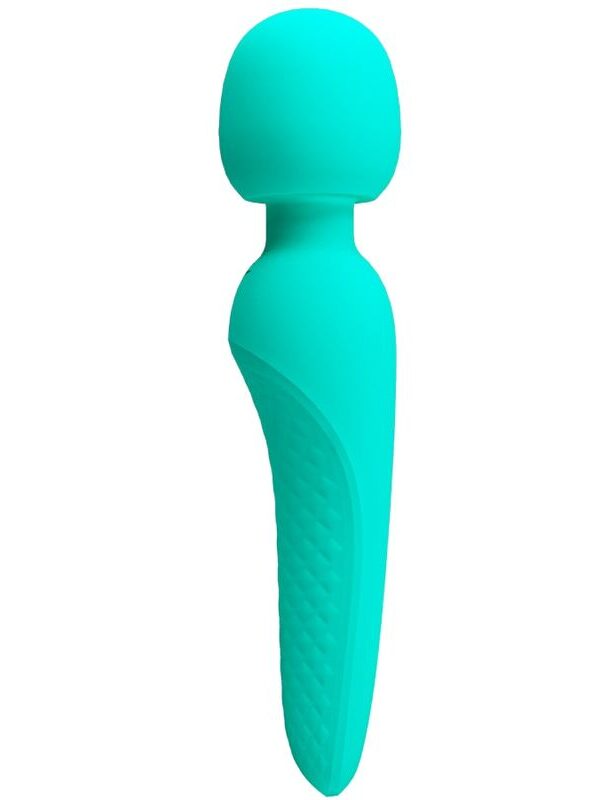 Pretty Love - Meredith massaažiseade 12 vibratsioonirežiimiga aqua green