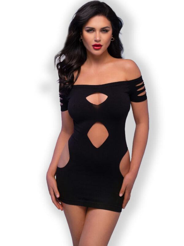 Chilirose - CR 4671 kleit must S/M