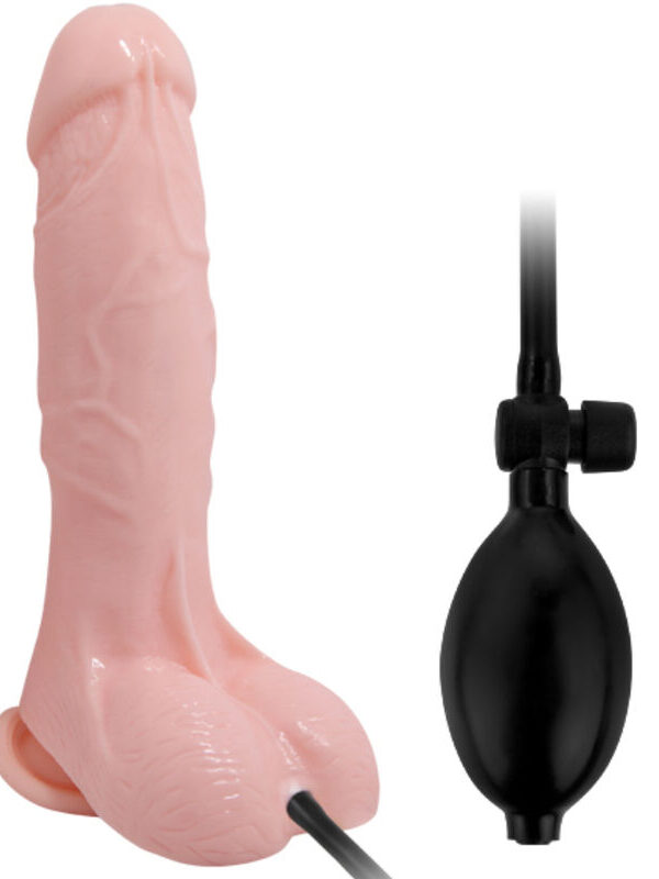 Baile - Täispuhutav realistlik dildo iminapaga 15 cm