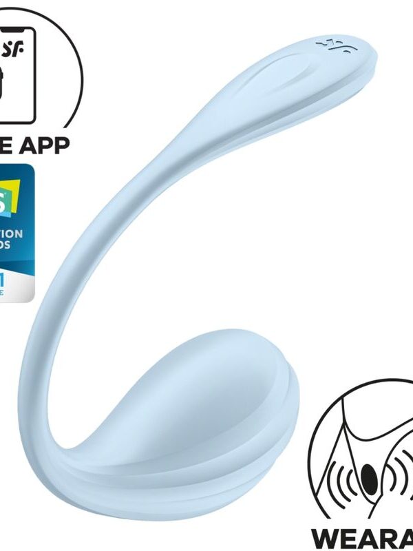 Satisfyer - Smooth Petal G-punkti stimulaator sky blue tasuta äpiga