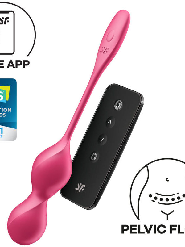 Satisfyer - Love Birds 2 vibreerivad Kegeli kuulid tasuta äpiga