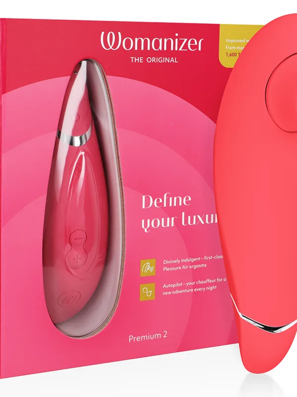 Womanizer - Premium 2 kliitori stimulaator raspberry