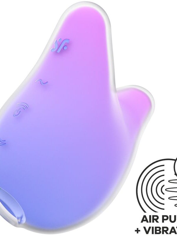 Satisfyer - Mermaid Vibes stimulaator ja massaažiseade lilla-roosa