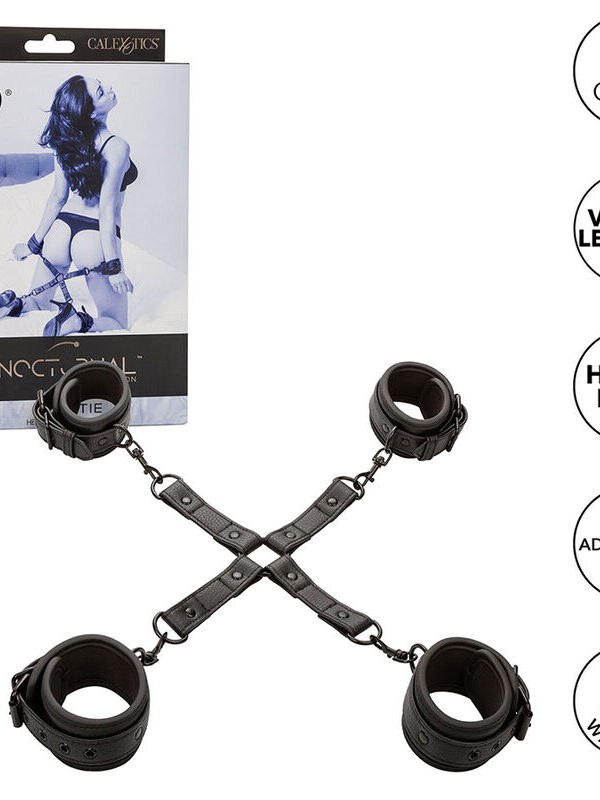 CalExotics - Nocturnal Hog Tie ühendusrihm reguleeritav must