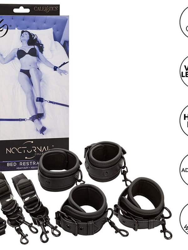 CalExotics - Nocturnal voodifikseerijad reguleeritav nahk must