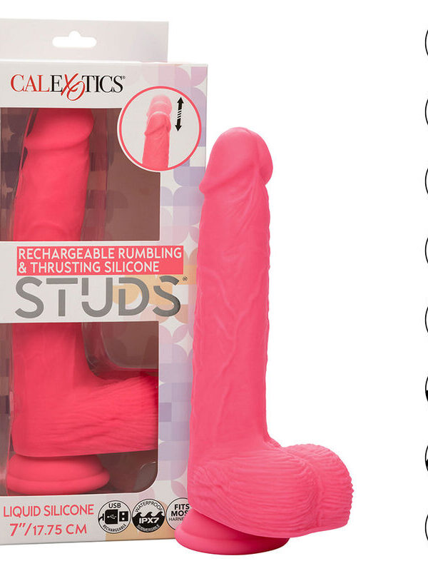 CalExotics - Studs realistlik massaažiseade 10 vibratsiooniga roosa