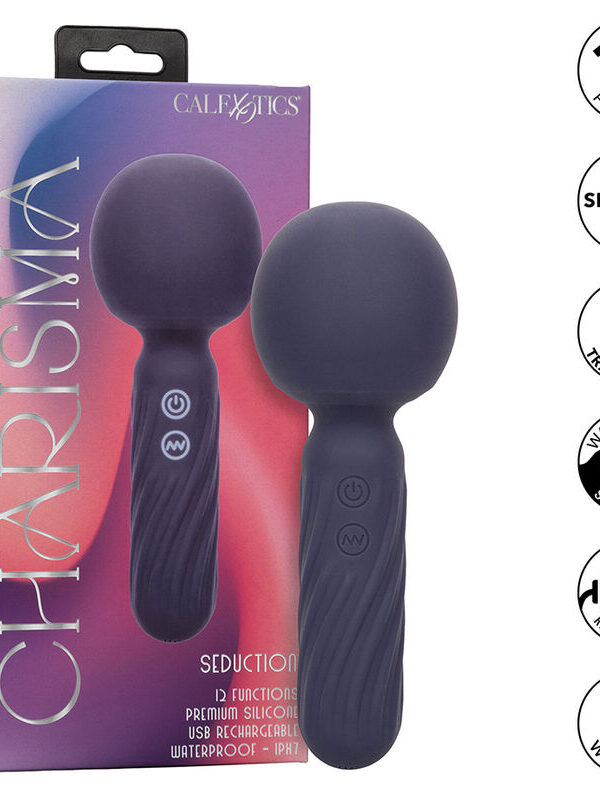 CalExotics - Charisma Seduction massaažiseade 12 funktsiooniga 17,75 cm lilla