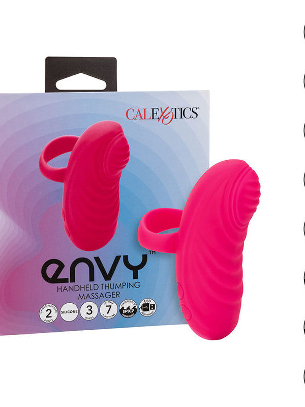 CalExotics - Envy käsimassaažiseade pöörleva kuuliga 7 vibratsiooniga roosa