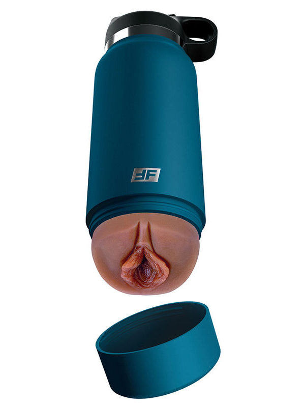 PDX Plus - Fuck Flask vagina stroker diskreetne mudel 1 pruun