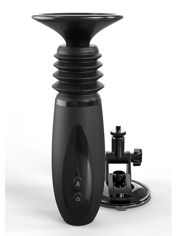 Fetish Fantasy Series - Body Dock Thruster dildo kinnitus 7 tõukerežiimiga must