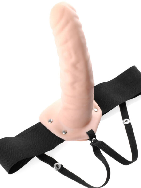 Fetish Fantasy Series - 19 cm õõnes strap-on naturaalne