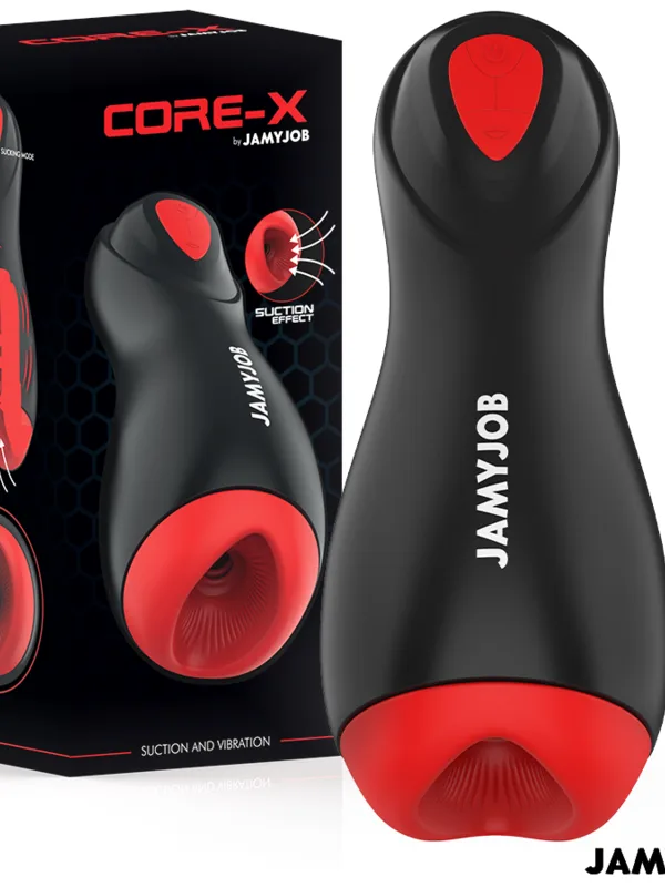 JamyJob - Core-X automaatne masturbaator 5 vaakumi- ja vibratsioonirežiimiga