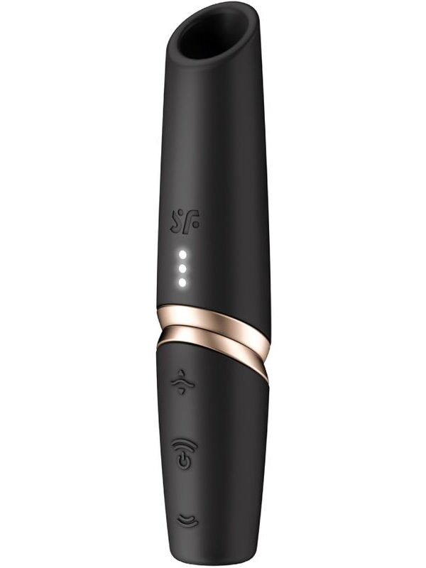 Satisfyer - Perfect Kiss Wave kliitori stimulaator must / kuld