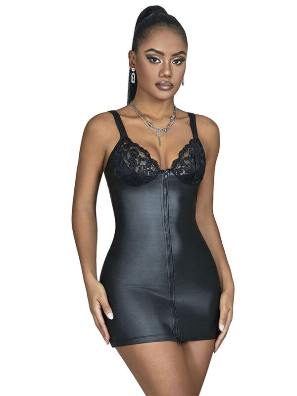 Subblime - 957568 lukuga nahkkleit must S/M