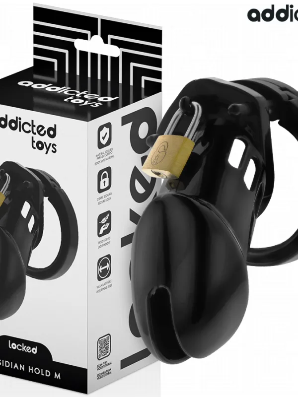 Addicted toys Locked - Obsidian Hold peenisepuur suurus M