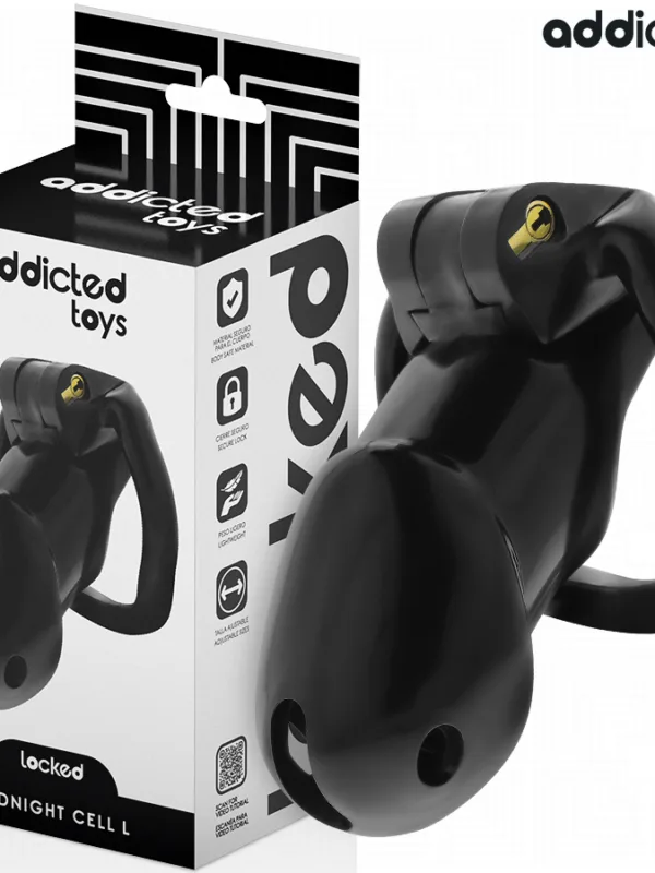 Addicted toys Locked - Midnight Cell peenisepuur suurus L